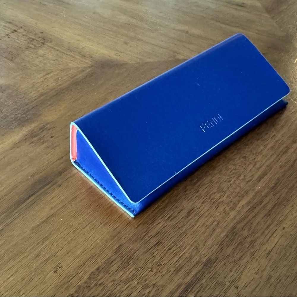 Fendi Vibrant Blue Sunglasses Case